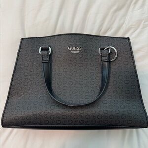 GUESS Charcoal Black Tote Bag